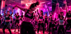 Encuentro de baile y entrenamiento
